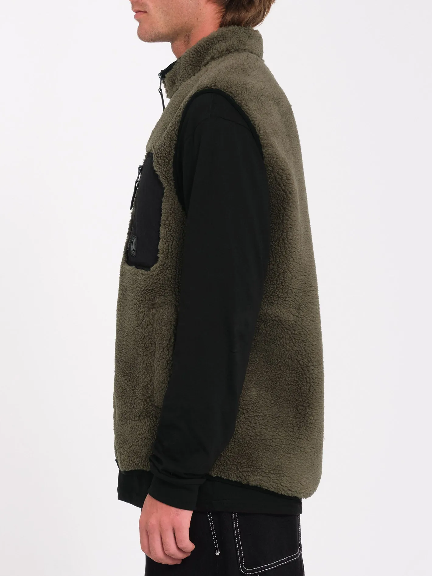 Muzzer Fuzzar Weste - Wintermoss