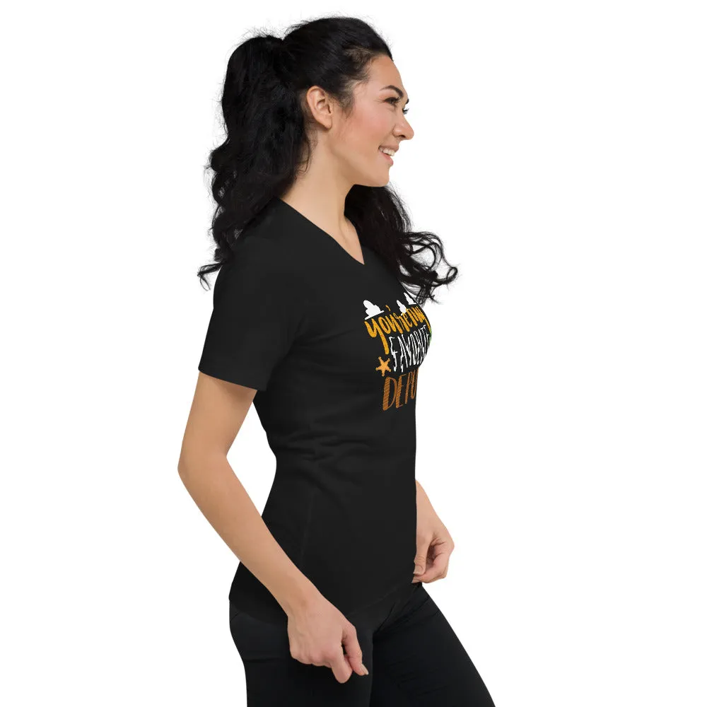 My Favorite Deputy V-Neck Tee