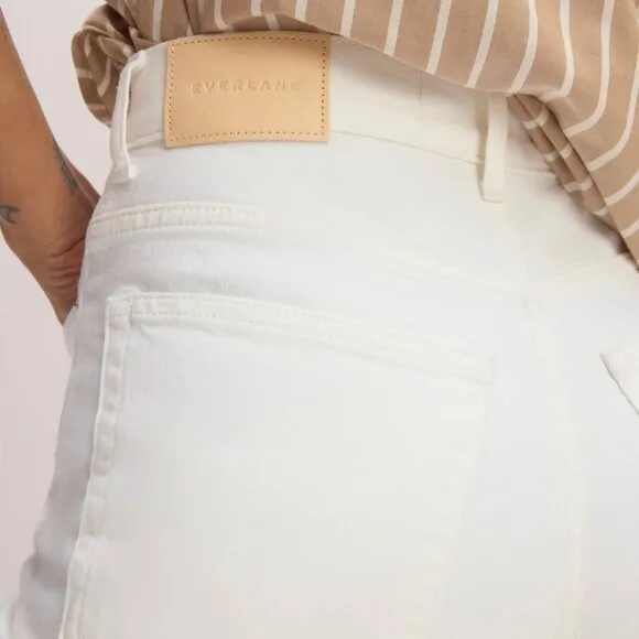 NEW Everlane The Way High Slim Jean Womens 28 White