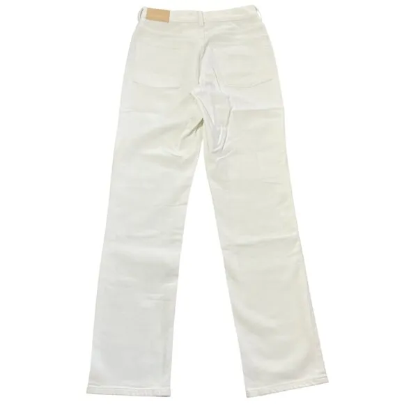 NEW Everlane The Way High Slim Jean Womens 28 White