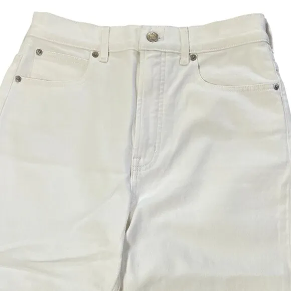 NEW Everlane The Way High Slim Jean Womens 28 White