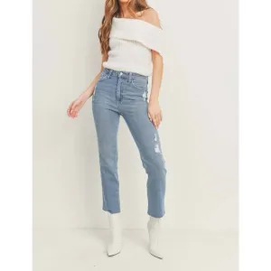NEW JUST BLACK DENIM the casual friday jean in medium denim