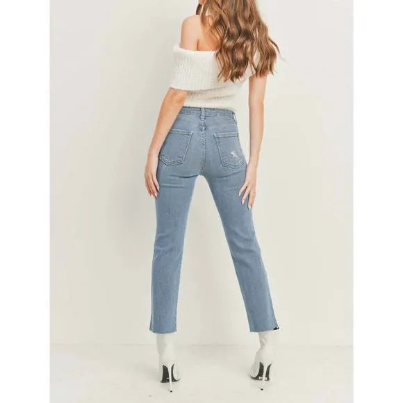 NEW JUST BLACK DENIM the casual friday jean in medium denim