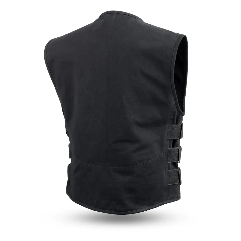Nomad - Men's Motorcycle Swat Style 20oz. Canvas Vest