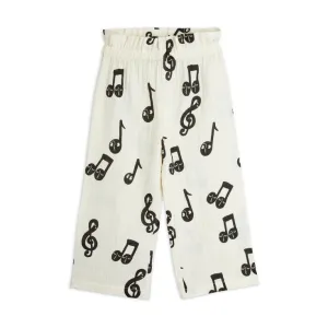 Note aop muslin paperbag trousers