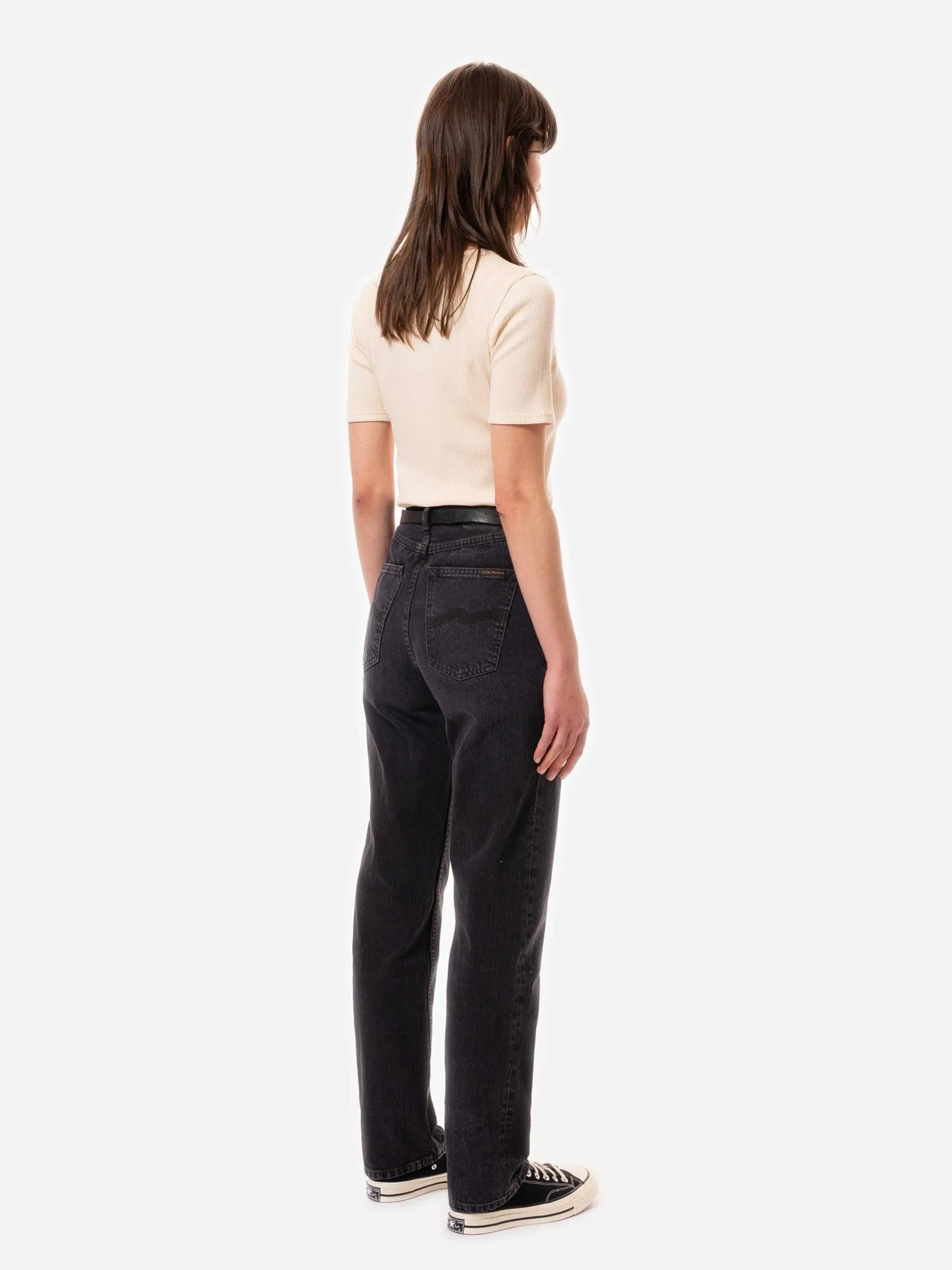 Nudie Jeans Co. -  Lofty Lo Vintage Black