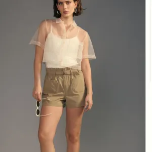 Nwt Anthropologie brand Avec Les Filles Paperbag Shorts