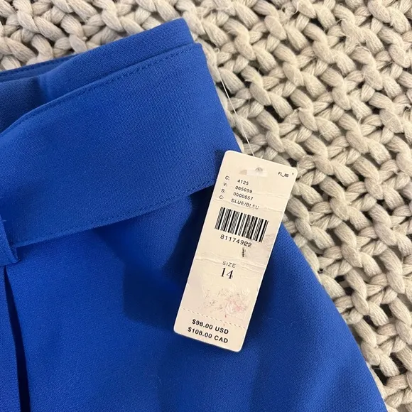 NWT Anthropologie Maeve Tailered Paperbag Dress Shorts