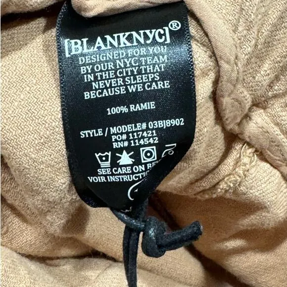 NWT! Blank NYC Paperbag Drawstring Shorts - Size M