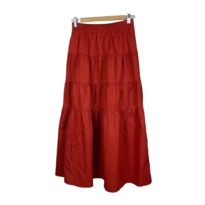 NWT En Saison Sveta Midi Skirt Cognac