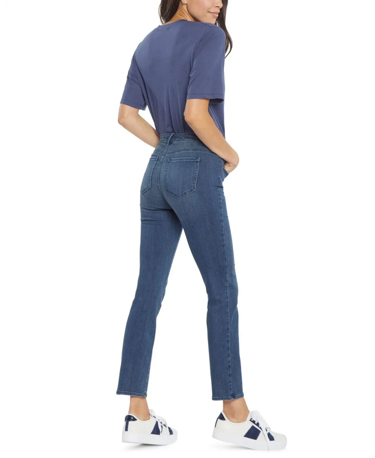 NYDJ Womens Sheri Slim-Leg Ankle Jeans MAERSA2337