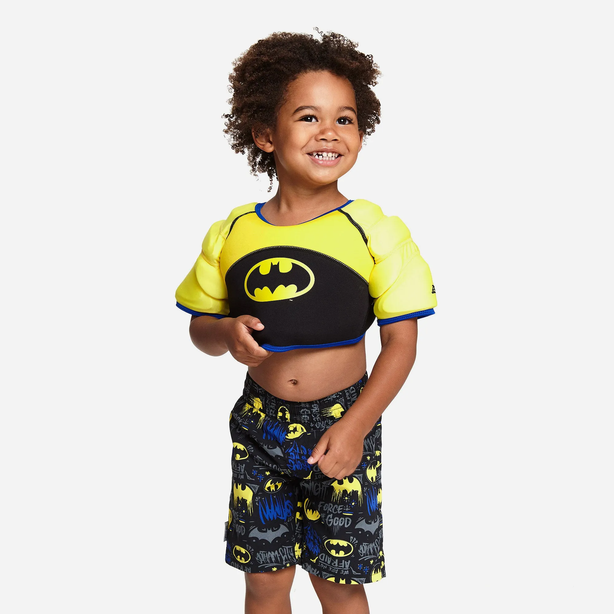 Áo Phao Trẻ Em Zoggs Batman - Đen
