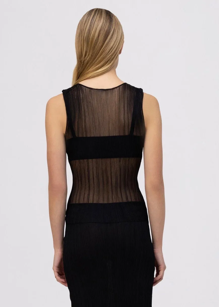Oakley Tank with Bralette (Black)