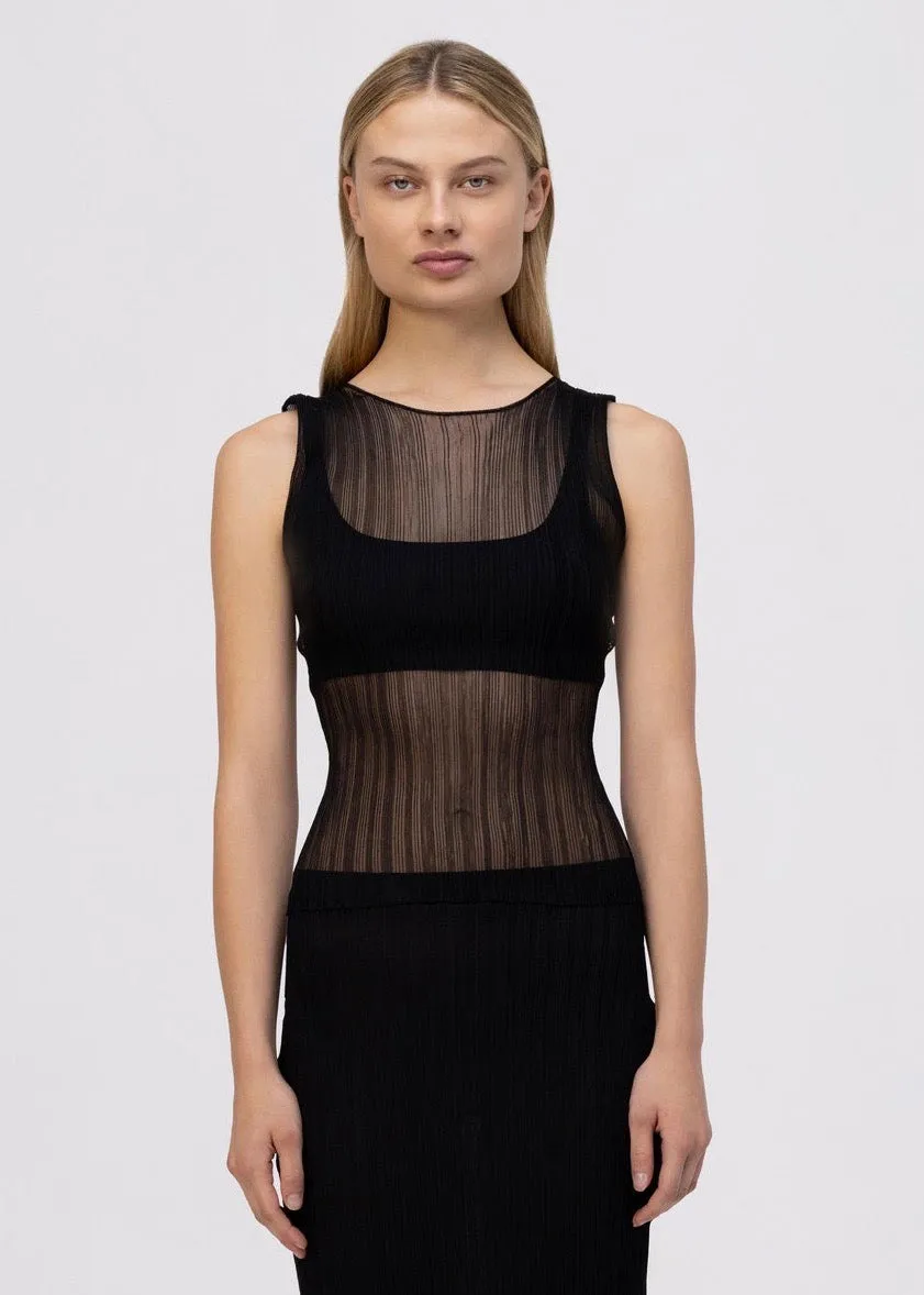 Oakley Tank with Bralette (Black)