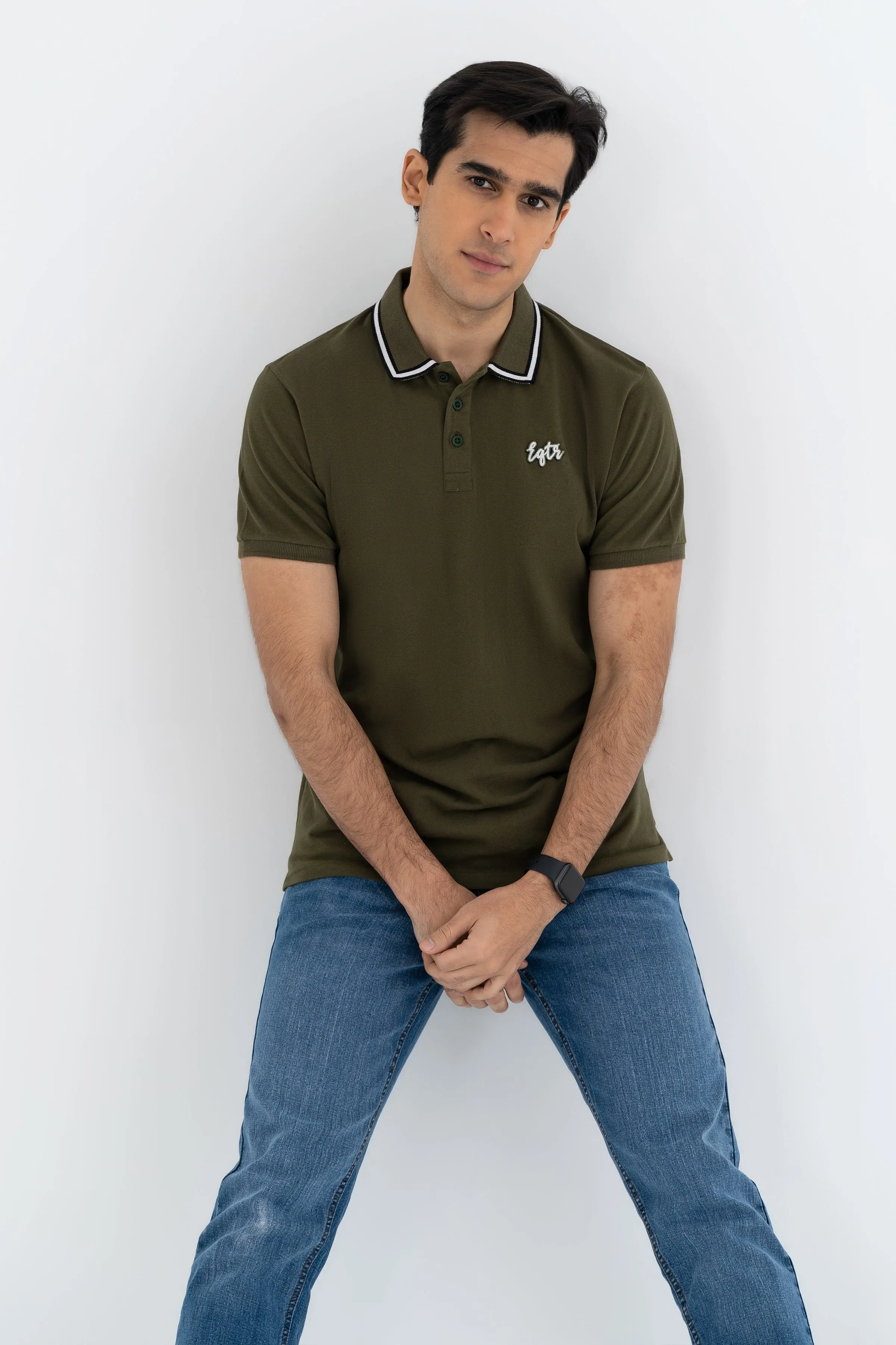 Olive Polo Shirt