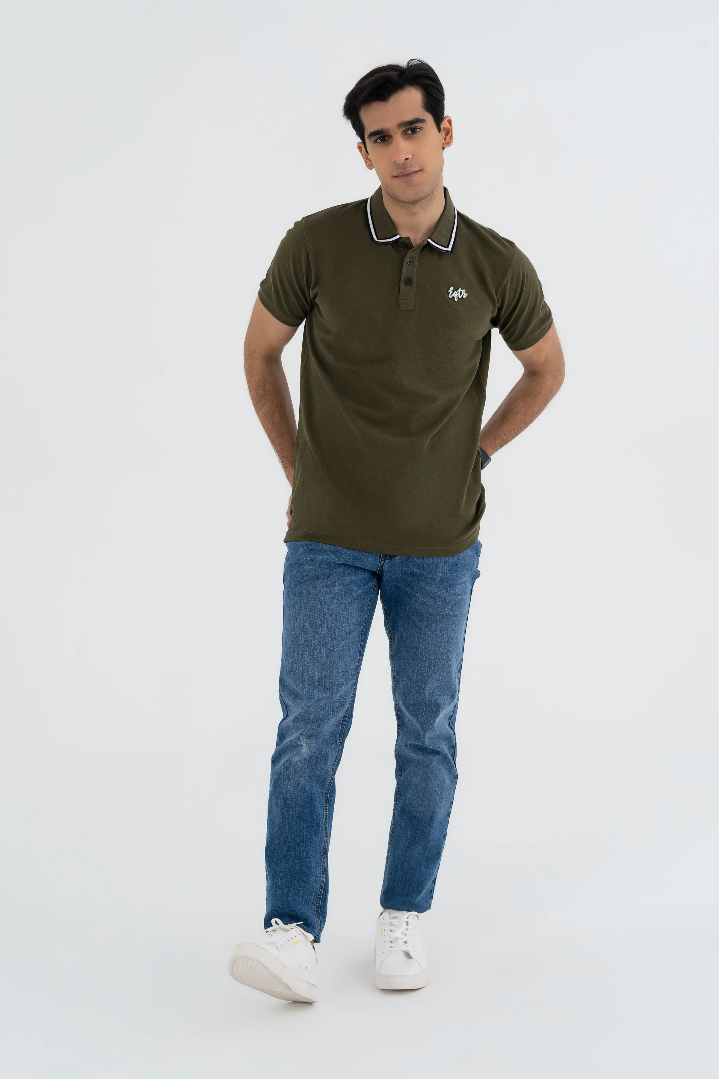 Olive Polo Shirt