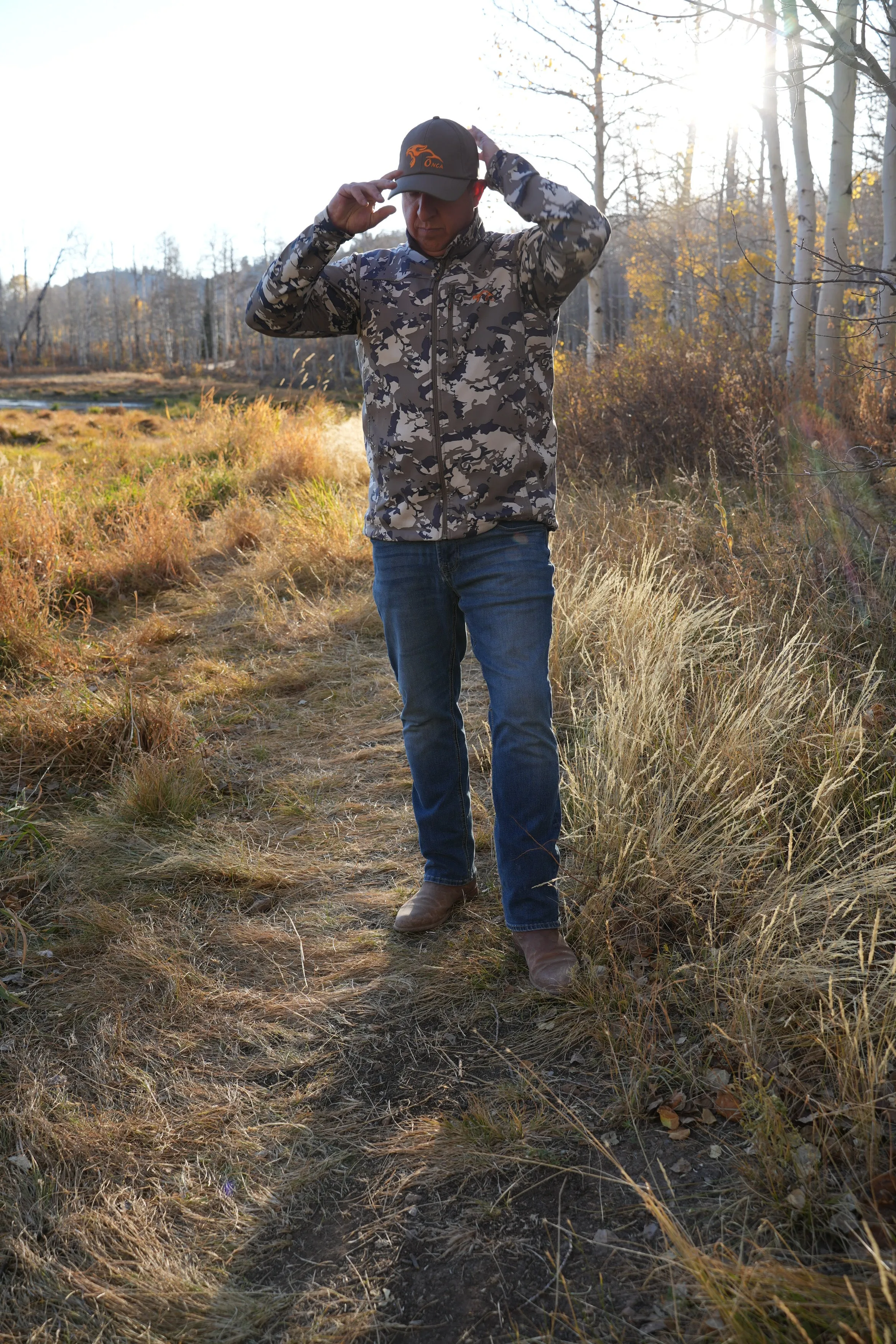 ONCA SHELL VEST IBEX CAMO