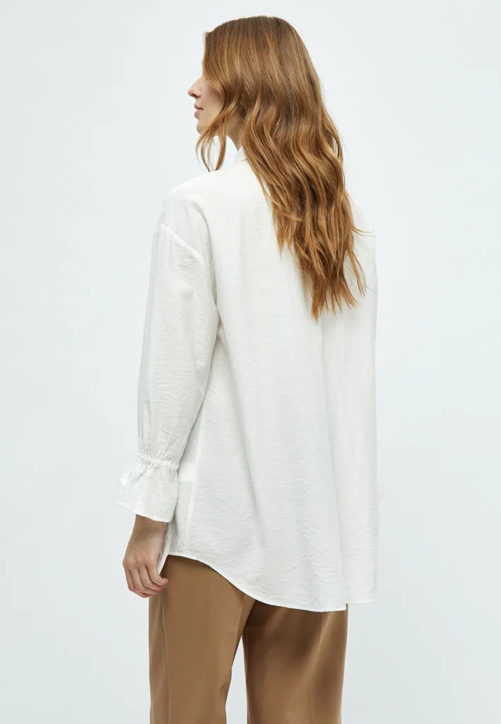 Orinna Long Sleeve Tie Cuff Shirt - Gardenia