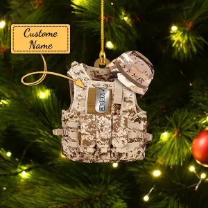 Outdoor Vest 01 - Custom Shaped Ornament - Ntp-492