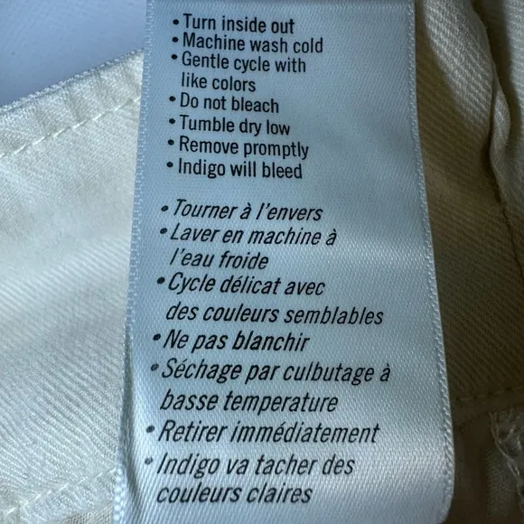 PAIGE Anessa Belted Paperbag Shorts Ivory Pockets Women's 26 NWOT