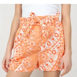 Paolita Paisley Paper Bag Shorts Small