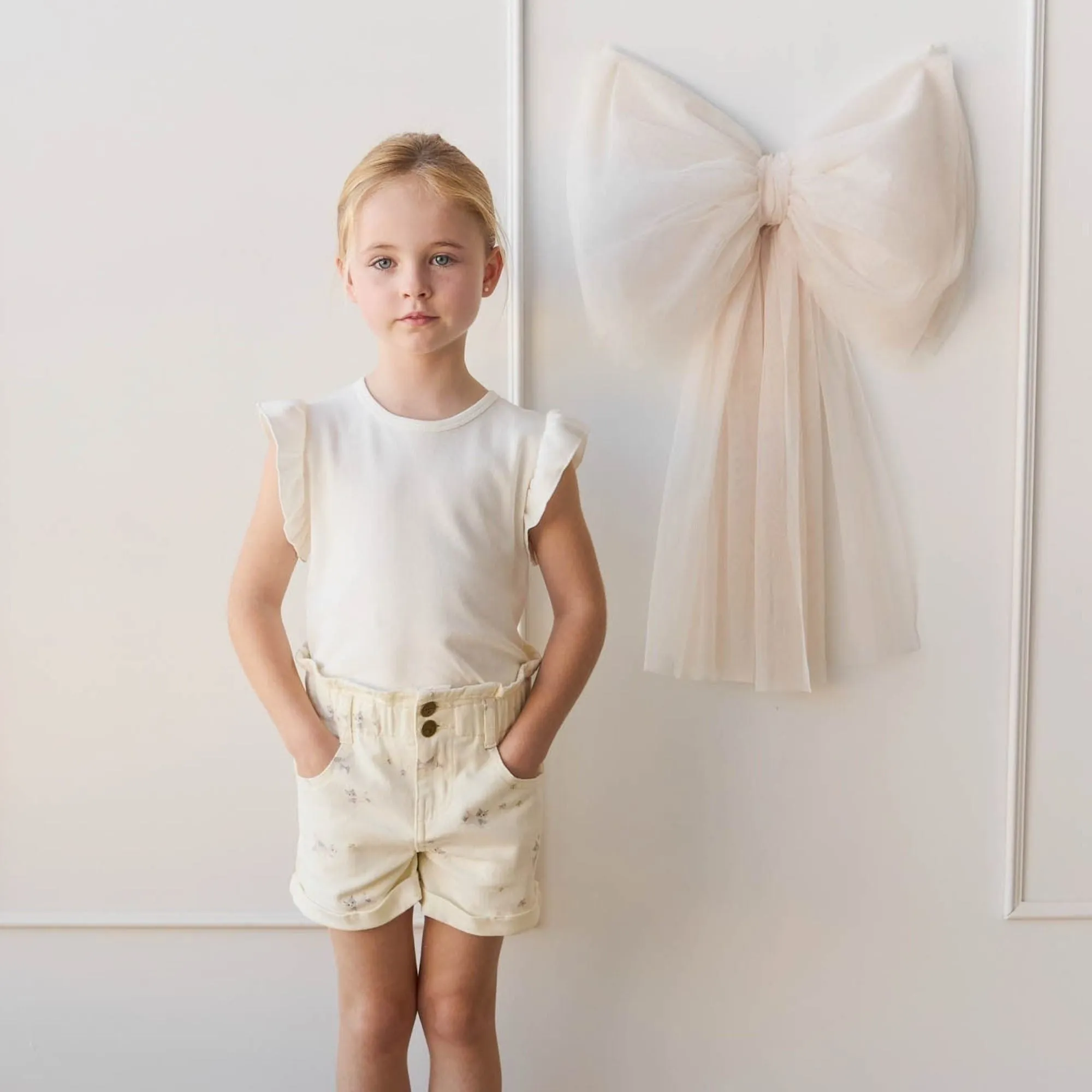 Paperbag Shorts aus Baumwolle Modell: Grace