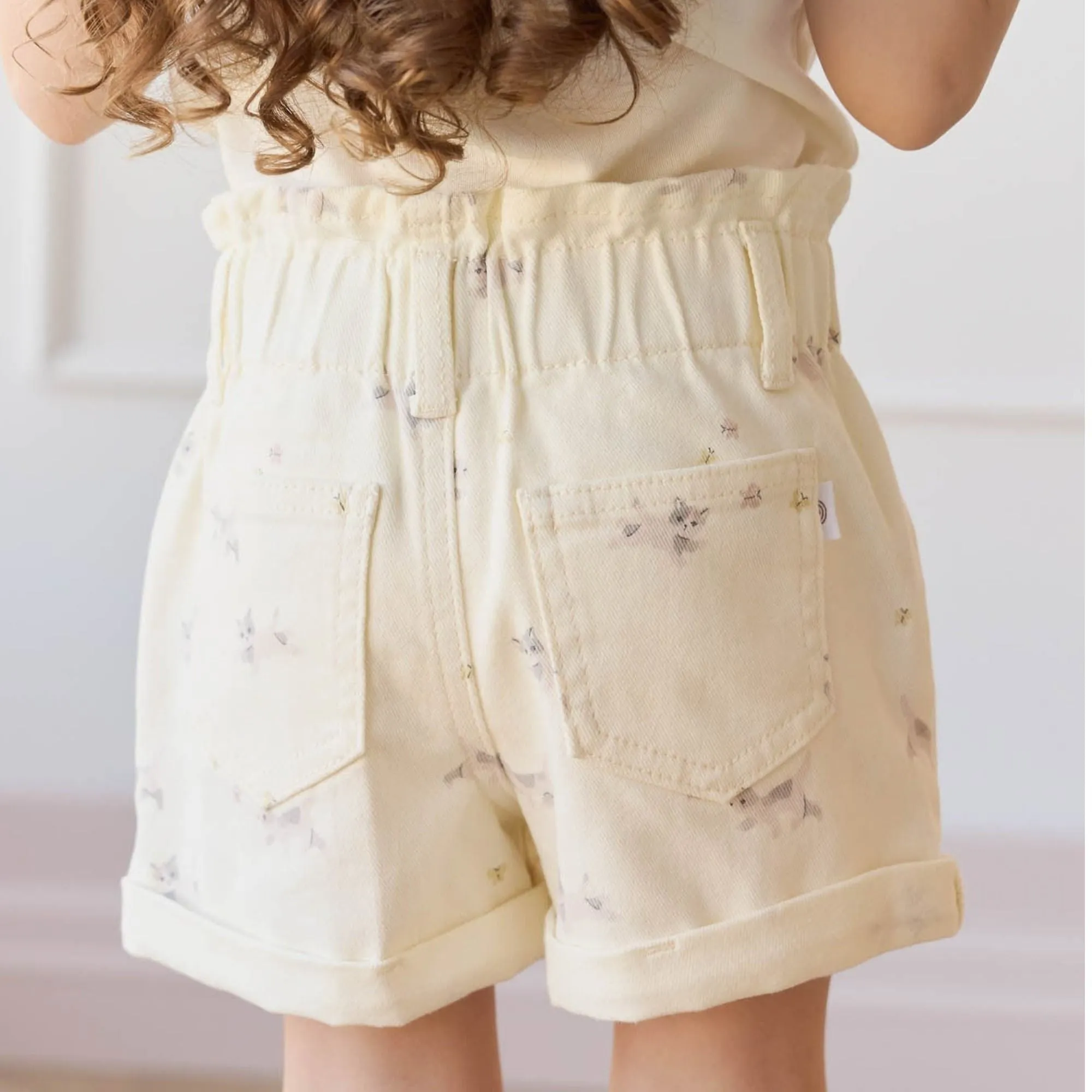 Paperbag Shorts aus Baumwolle Modell: Grace