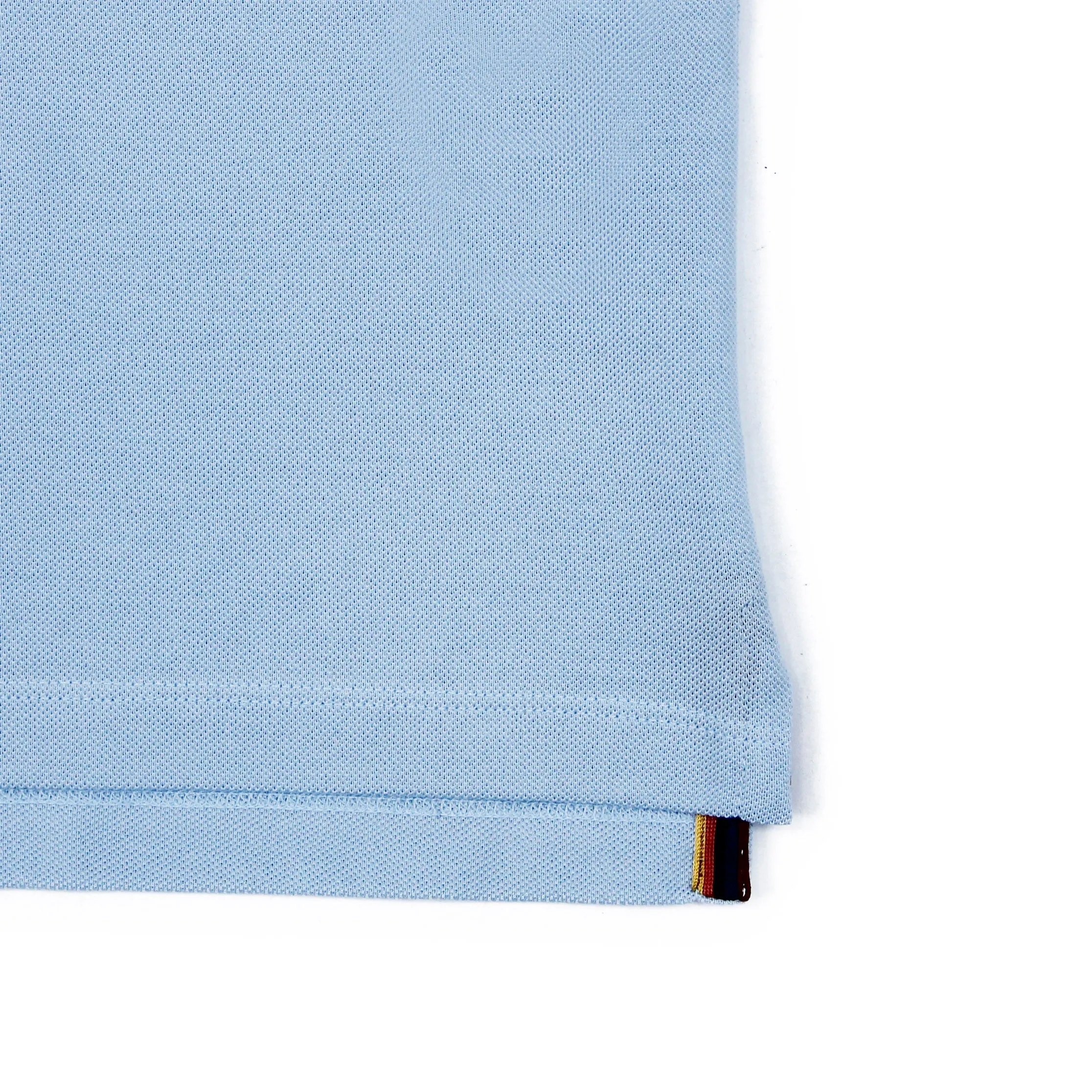 Paul Smith - 'Artist Stripe' Polo Shirt in Light Blue