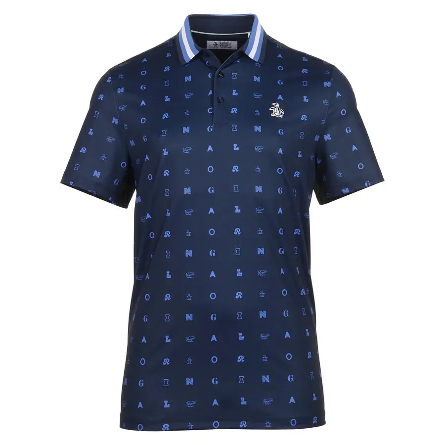 Penguin Original All Over Pete Print Golf Polo Shirt