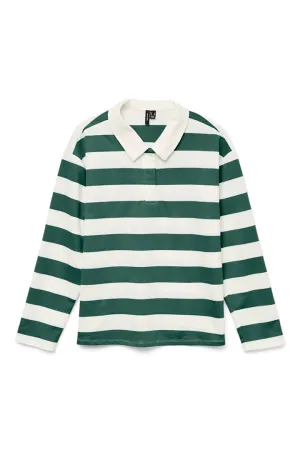 Pernille Striped Polo Tee