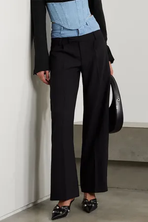 PG0551 Denim Mixed Long Pants