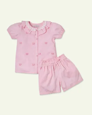 Pink Bow Co-ord