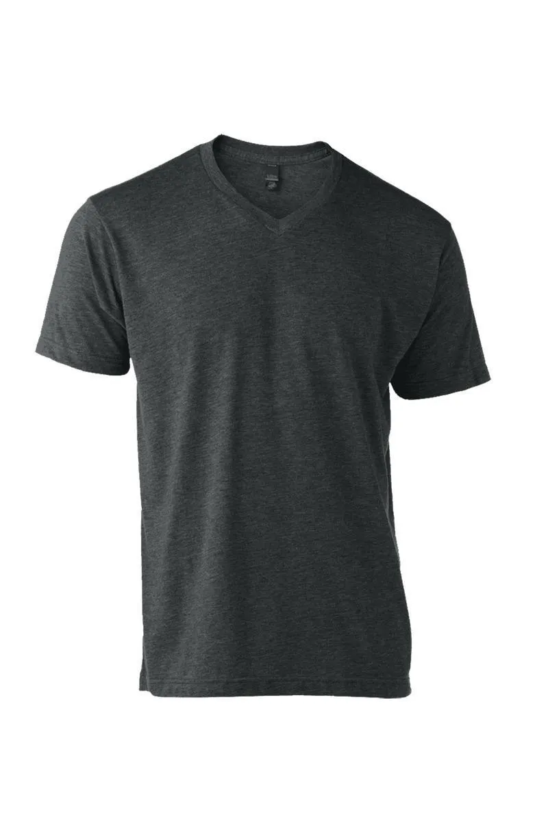 Pink Coors And Cattle Unisex Poly-Rich Blend V-Neck Tee