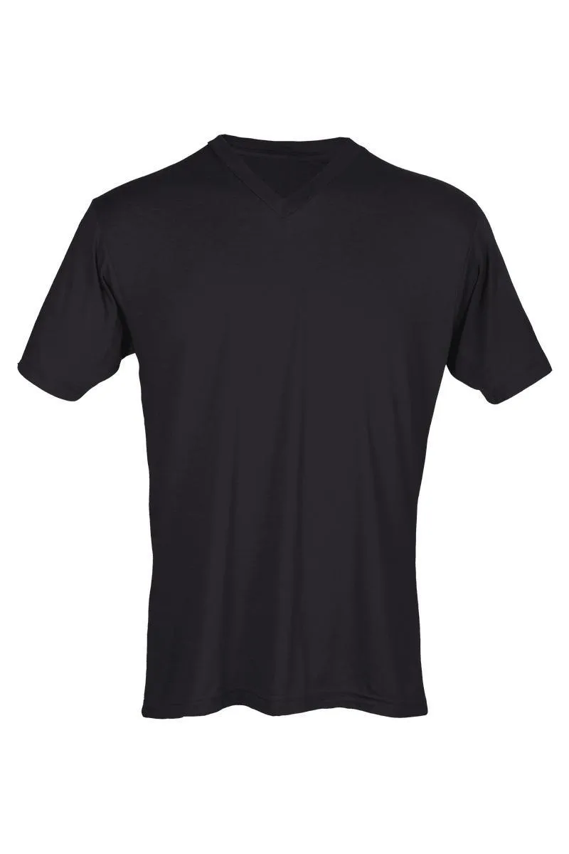 Pink Coors And Cattle Unisex Poly-Rich Blend V-Neck Tee