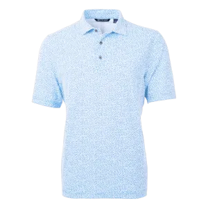 Pique Botanical Print Polo