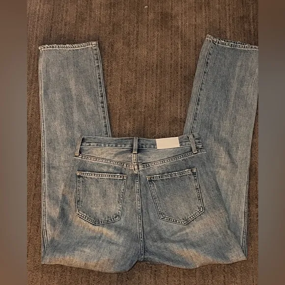 PISTOLA Women’s Straight Leg Loose Fit  Medium Wash Jeans - Size 25