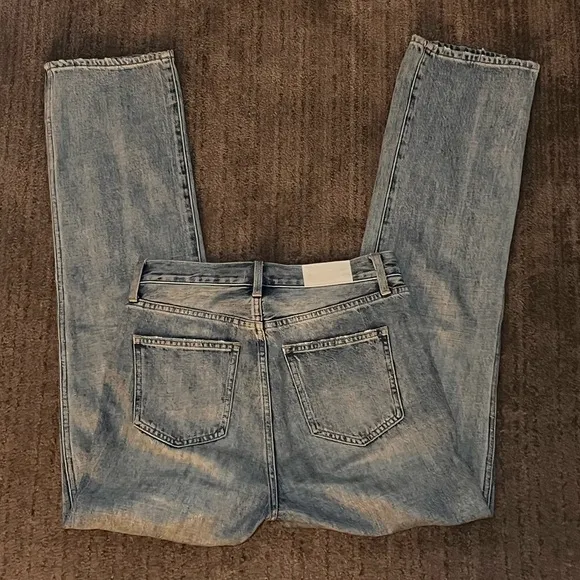 PISTOLA Women’s Straight Leg Loose Fit  Medium Wash Jeans - Size 25