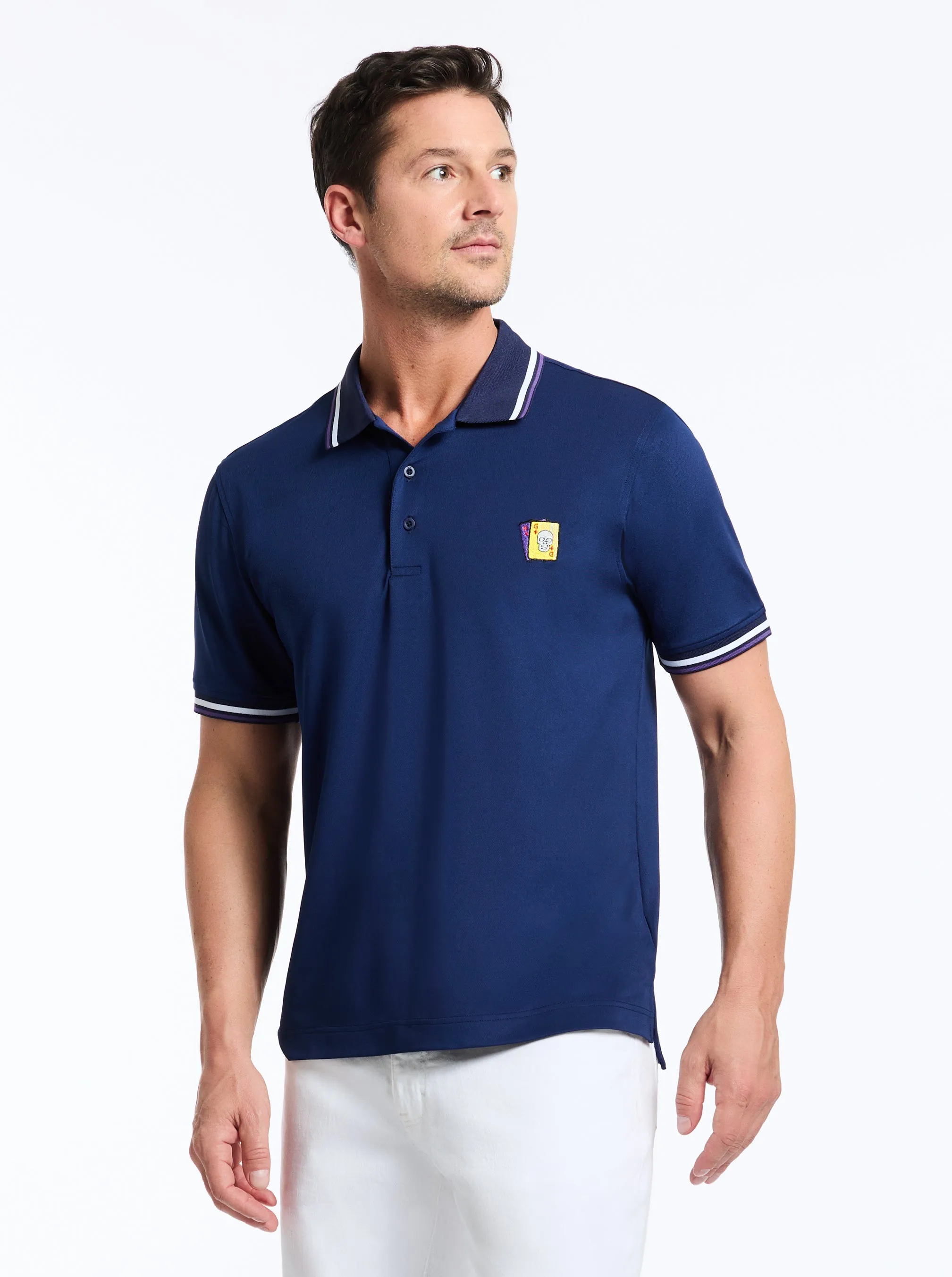 POKER NIGHT SHORT SLEEVE POLO