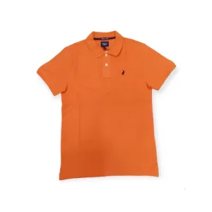 Polo Men's Pique Golfer Orange