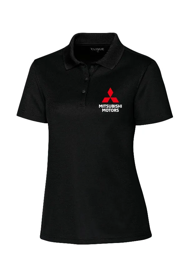 Polo noir officiel Représentant & Conseillé technique - Mitsubishi