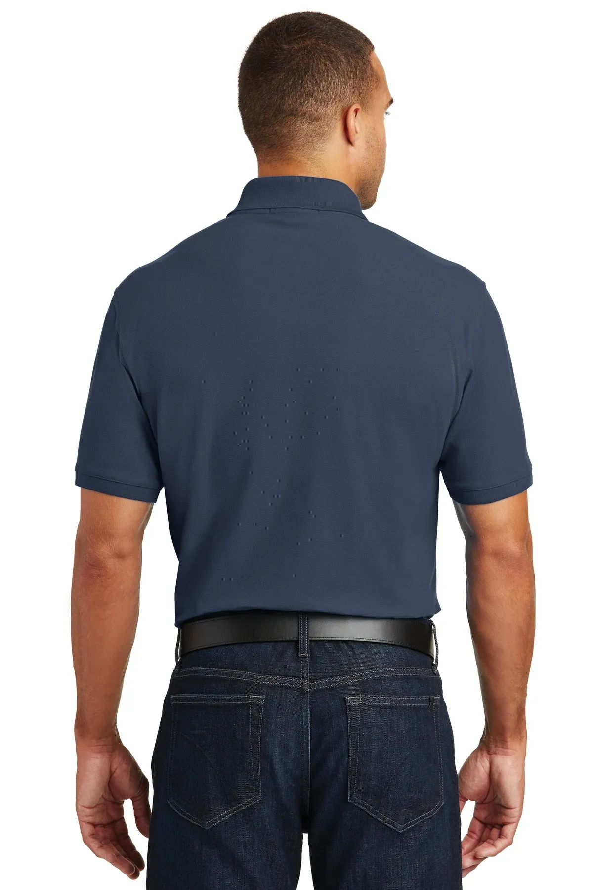 Port Authority Core Classic Pique Polo. K100 River Blue Navy