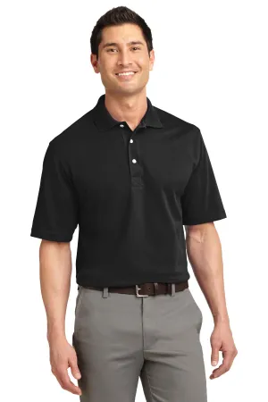 Port Authority Tall Rapid Dry Polo. TLK455 Jet Black Tall