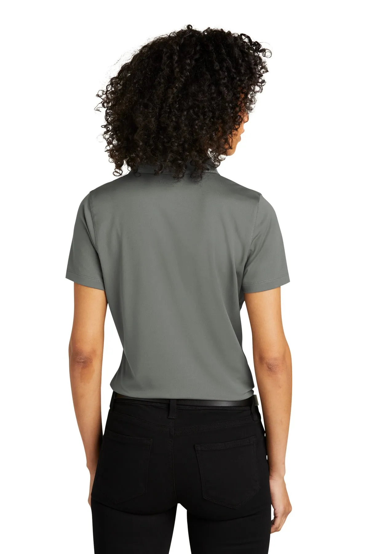 Port Authority Women's C-FREE Performance Polo LK863 Smoke Grey