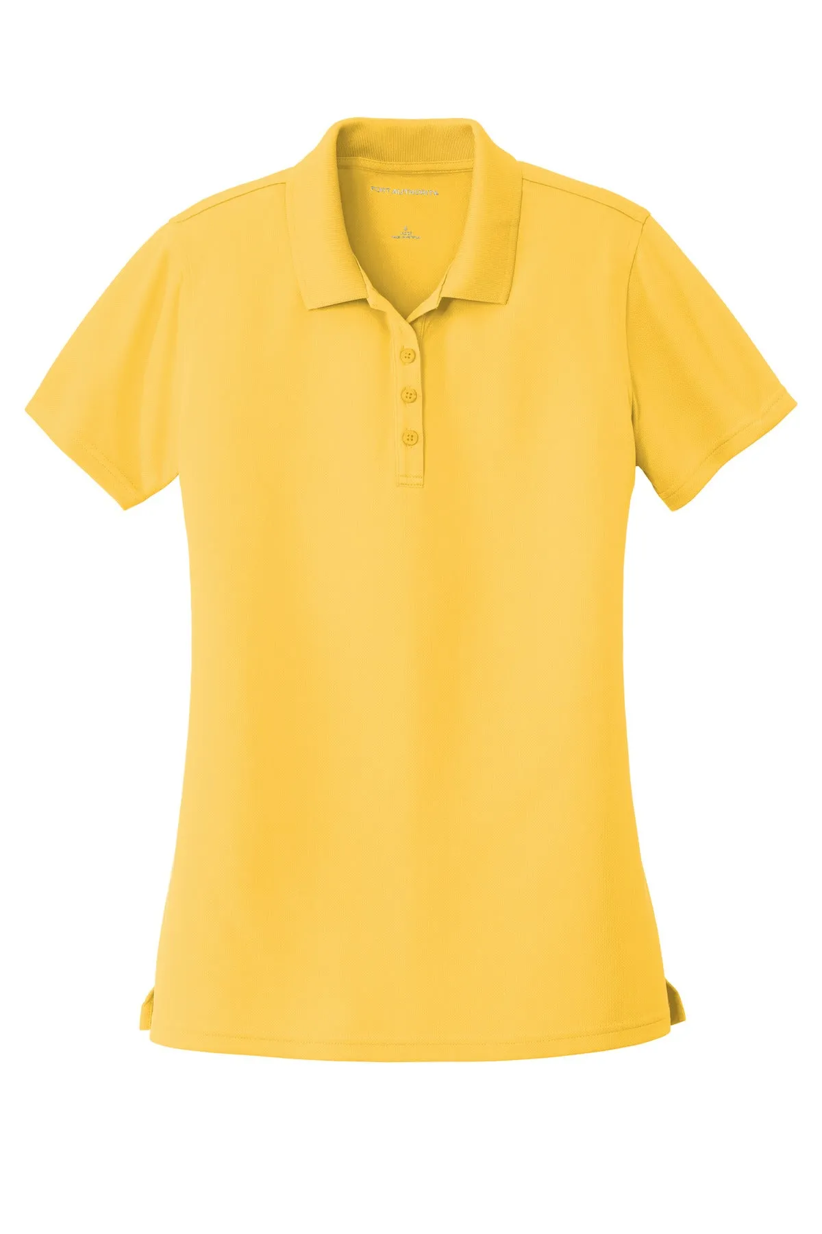 Port Authority Women's Dry Zone UV Micro-Mesh Polo. LK110 Sunburst Yellow