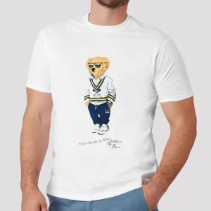 Premium Round Neck Bear Printed Tees