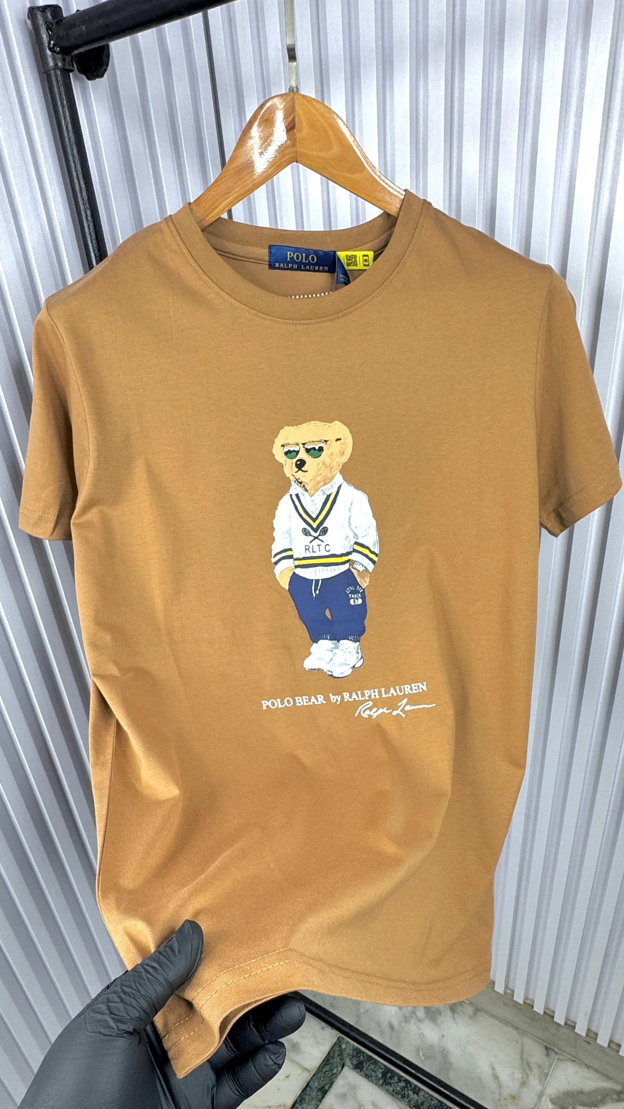 Premium Round Neck Bear Printed Tees