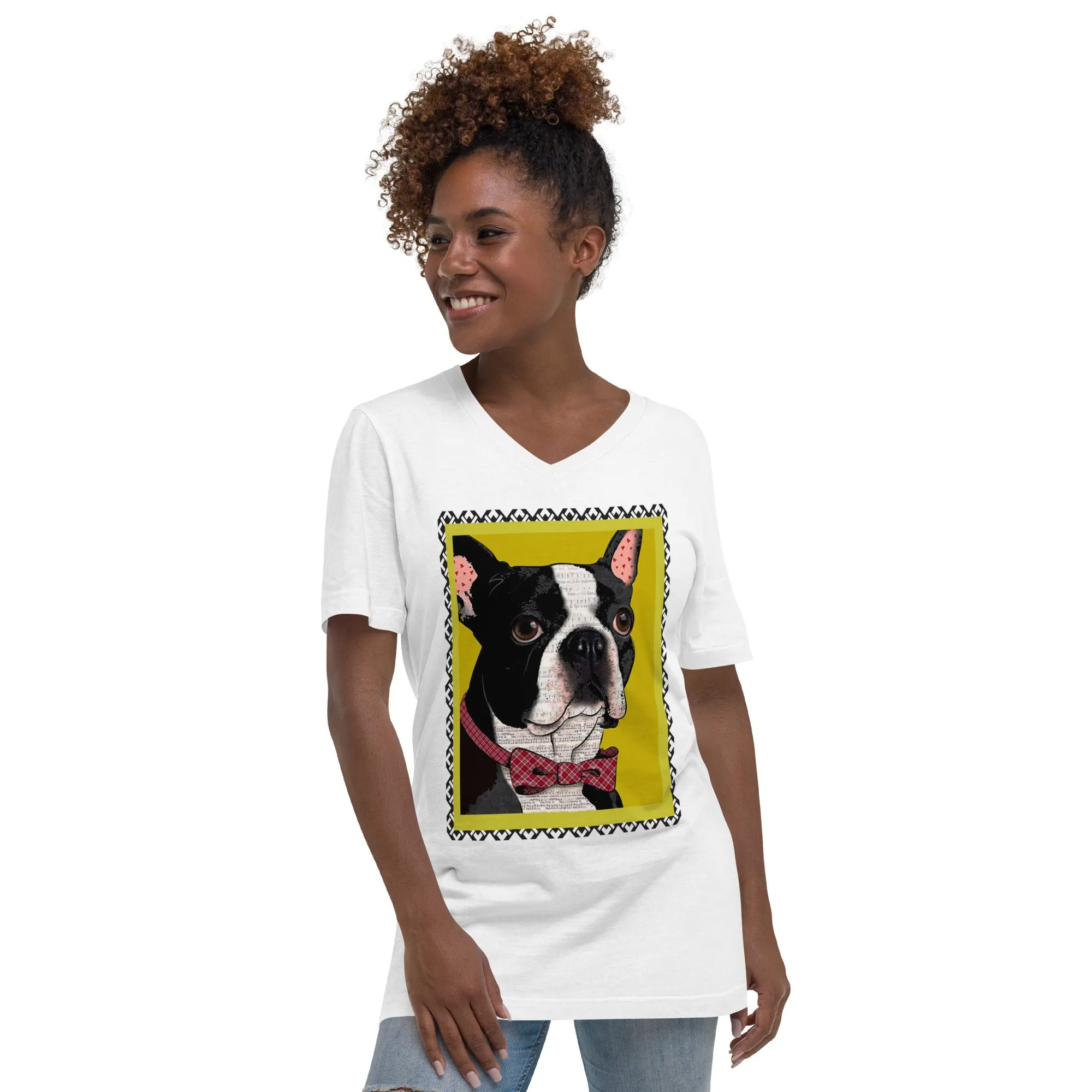 Professor V-Neck Tee