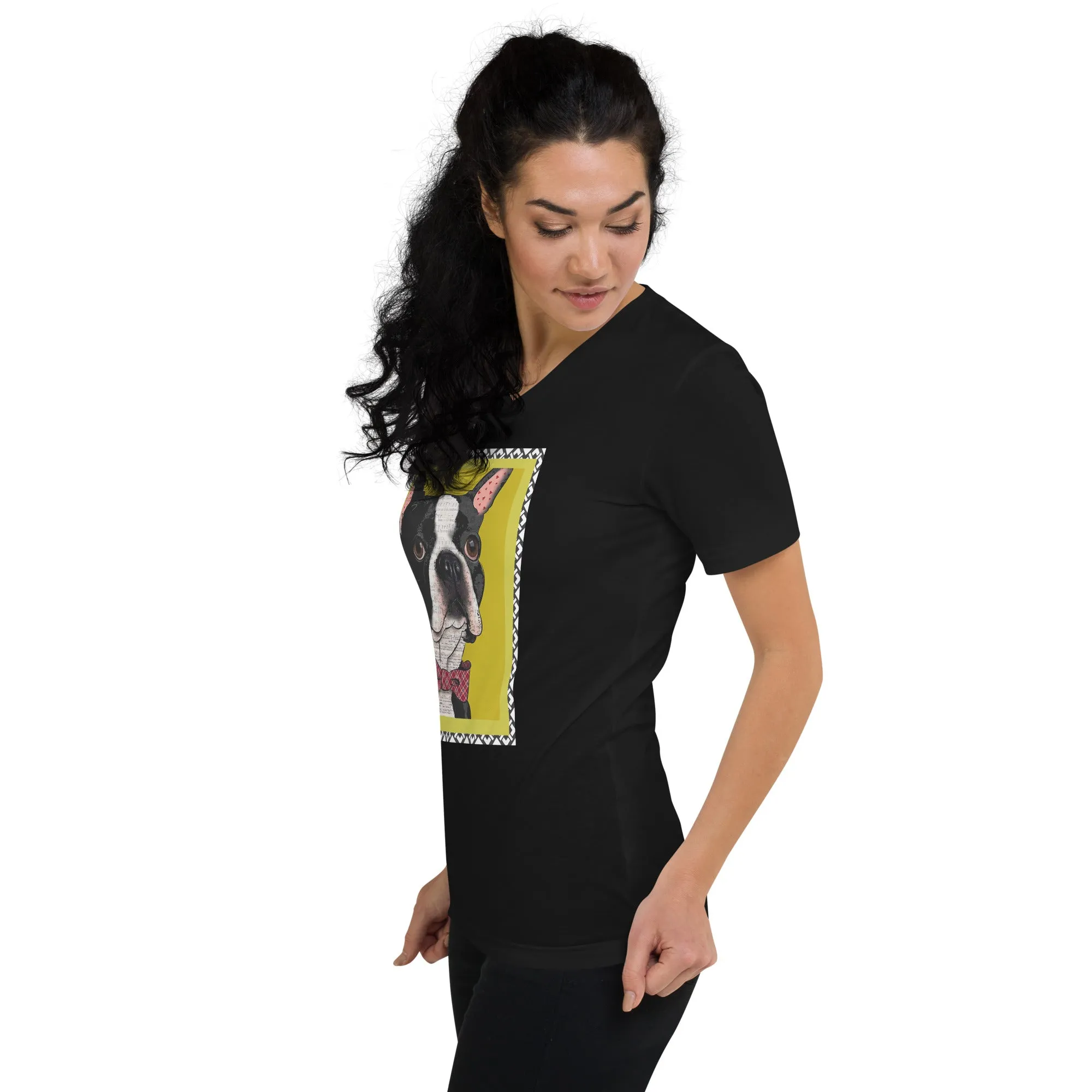 Professor V-Neck Tee