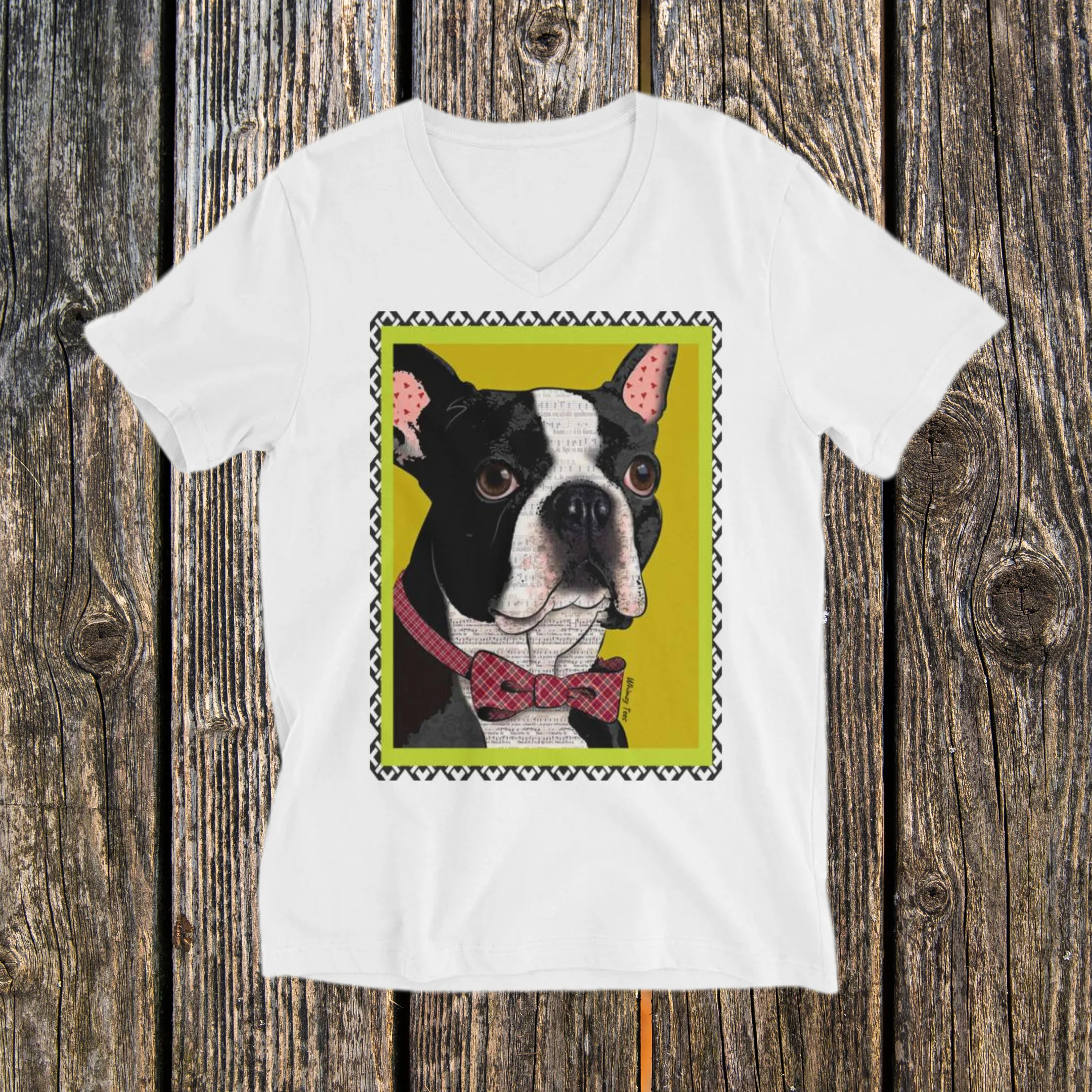 Professor V-Neck Tee