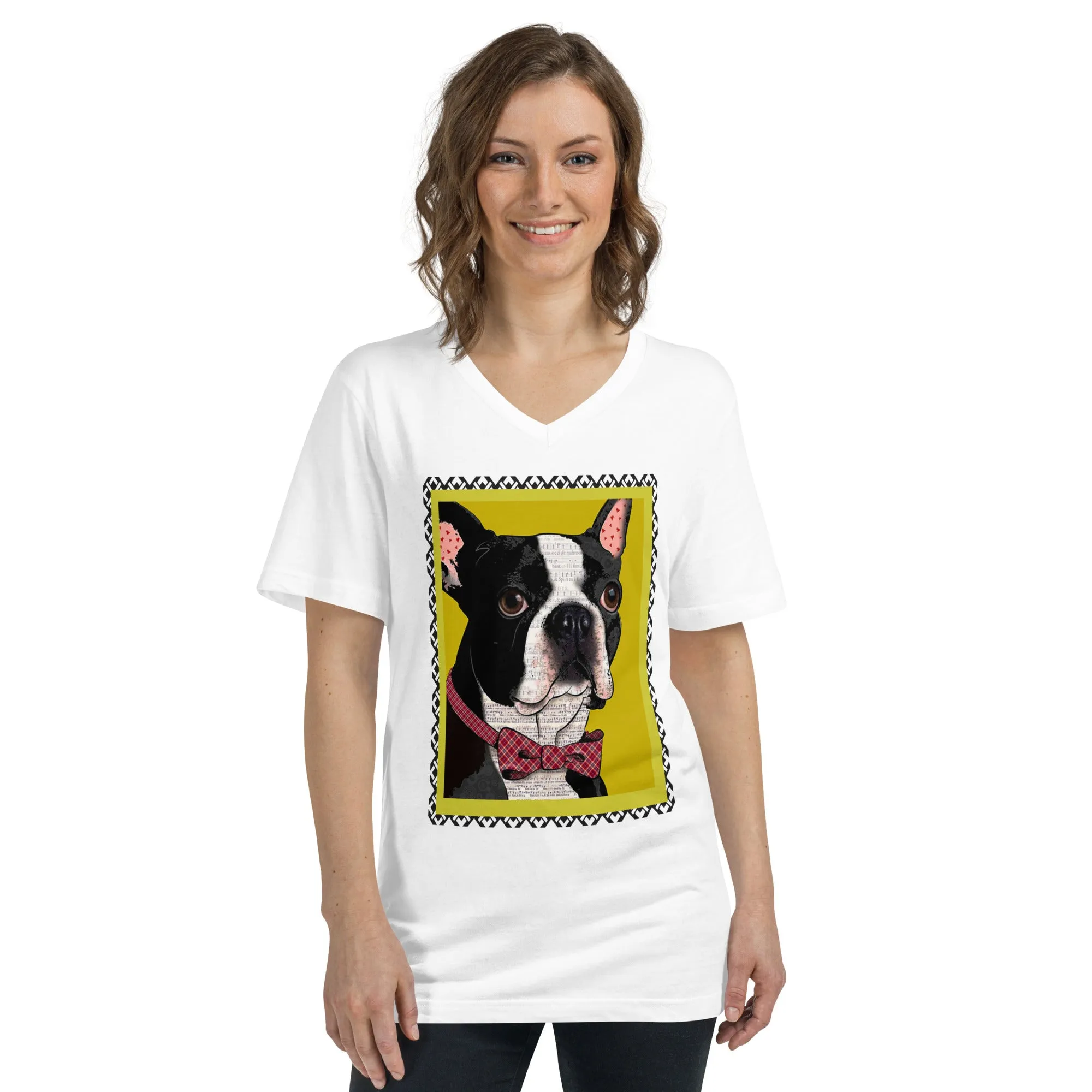 Professor V-Neck Tee